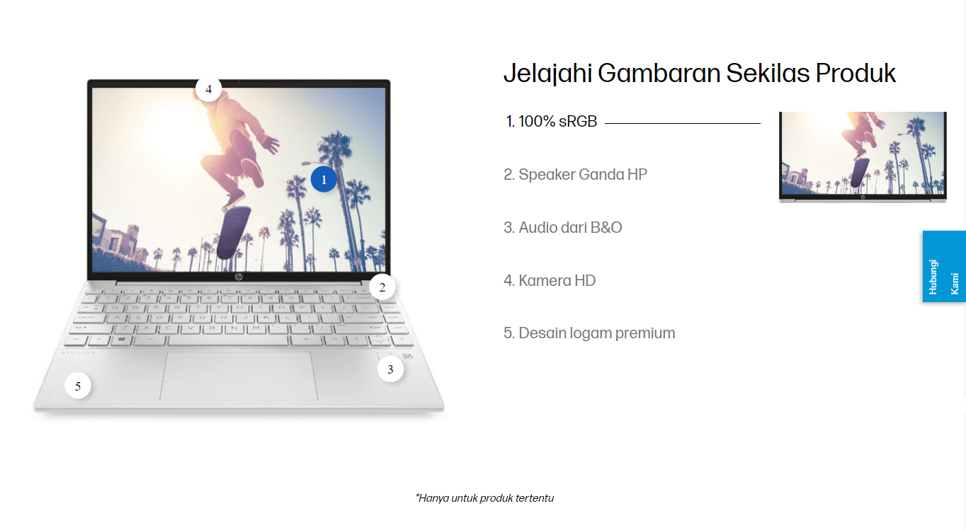 HP Pavilion Aero 13 BE1001AU 1 -