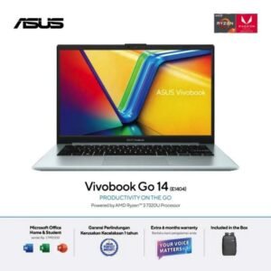 Asus Laptop Vivobook Go 14 E1404FA-FHD353 R3 7320U 8GB 512GB 14" FHD