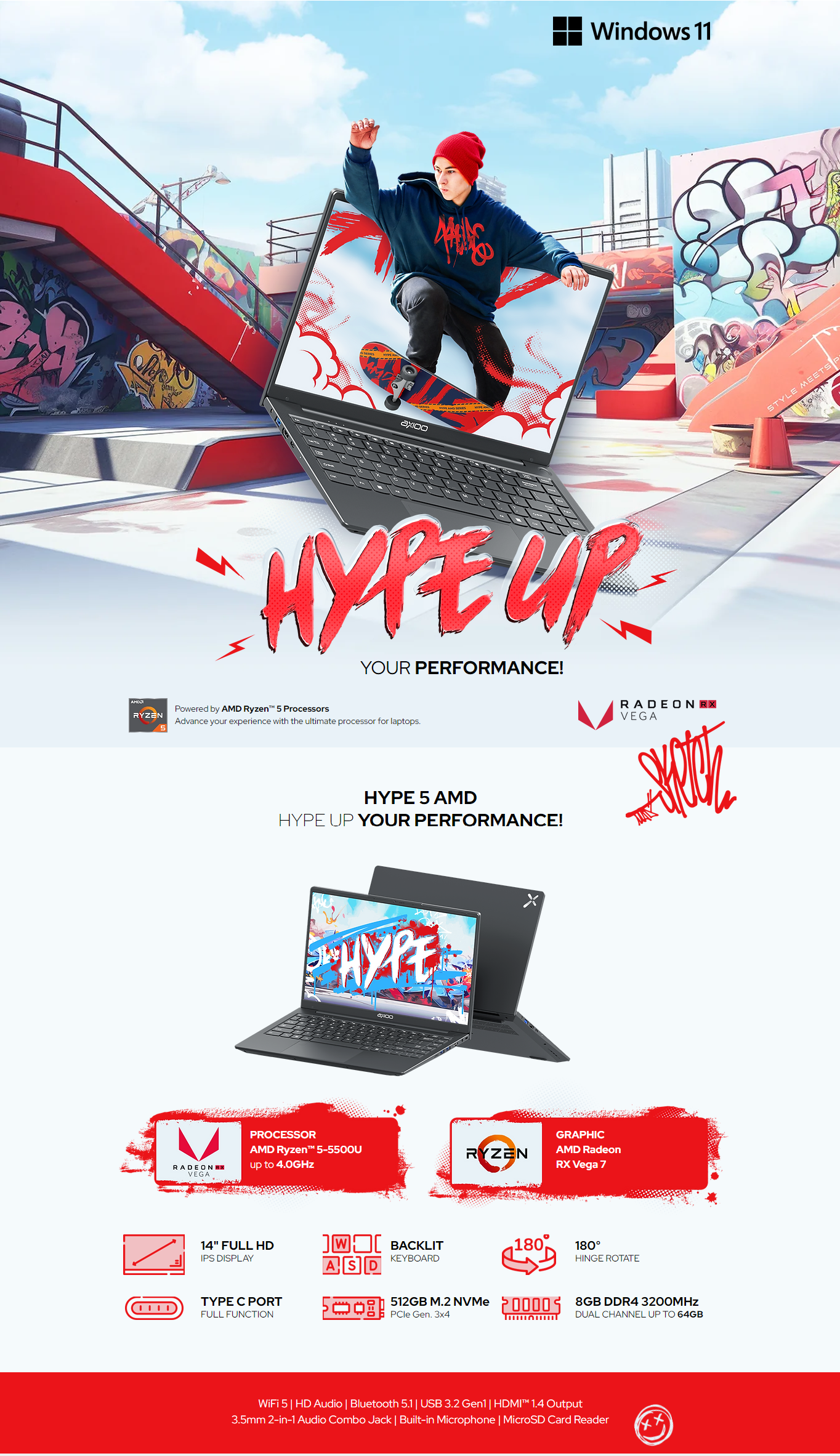 Axioo MyBook Hype 7 