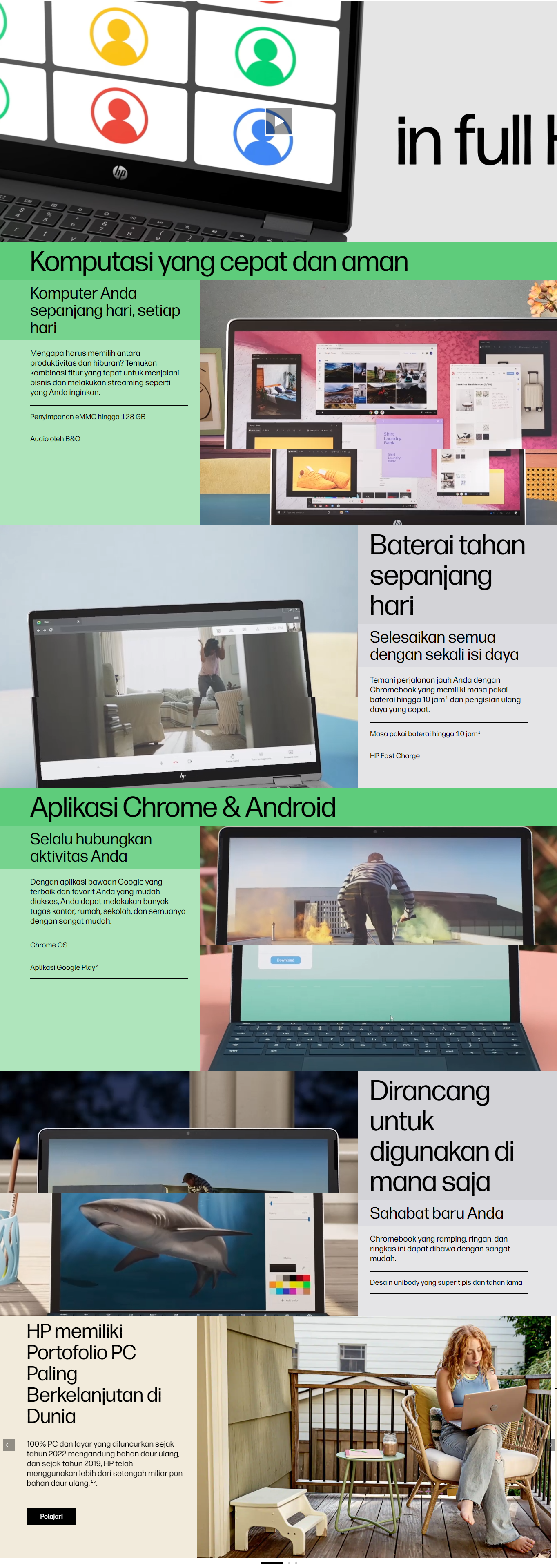 HP CHROMEBOOK TPN Q204