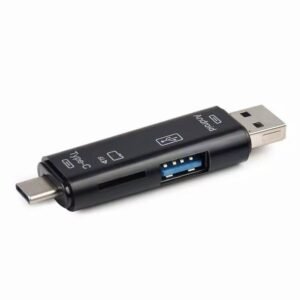 5 In 1 USB 3.0 Type C/USB/Micro USB SD TF Memory Card Read OTG Adapter