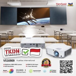 ViewSonic Projector VS16909 XGA 3,800 Lumens - TKDN