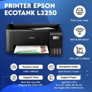 Printer Epson L3250 Wifi Print Scan Copy