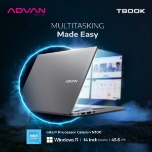 ADVAN T-BOOK INTEL N100 TURBO BOOST 3.40GHZ 4GB 128emmc W11 14" HD IPS 1Y