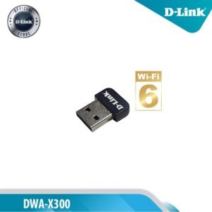 D-Link DWA-X300 AX300 Wi-Fi 6 Mini USB Adapter