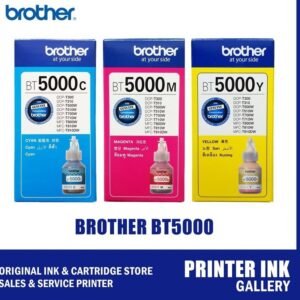 Tinta Brother BT5000Y Yellow Ink - BT5000 M Magenta Ink - BT5000 C Cyan - Refill Original