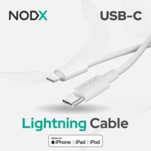 NODX USB-C to Lightning Cable - White (1M)