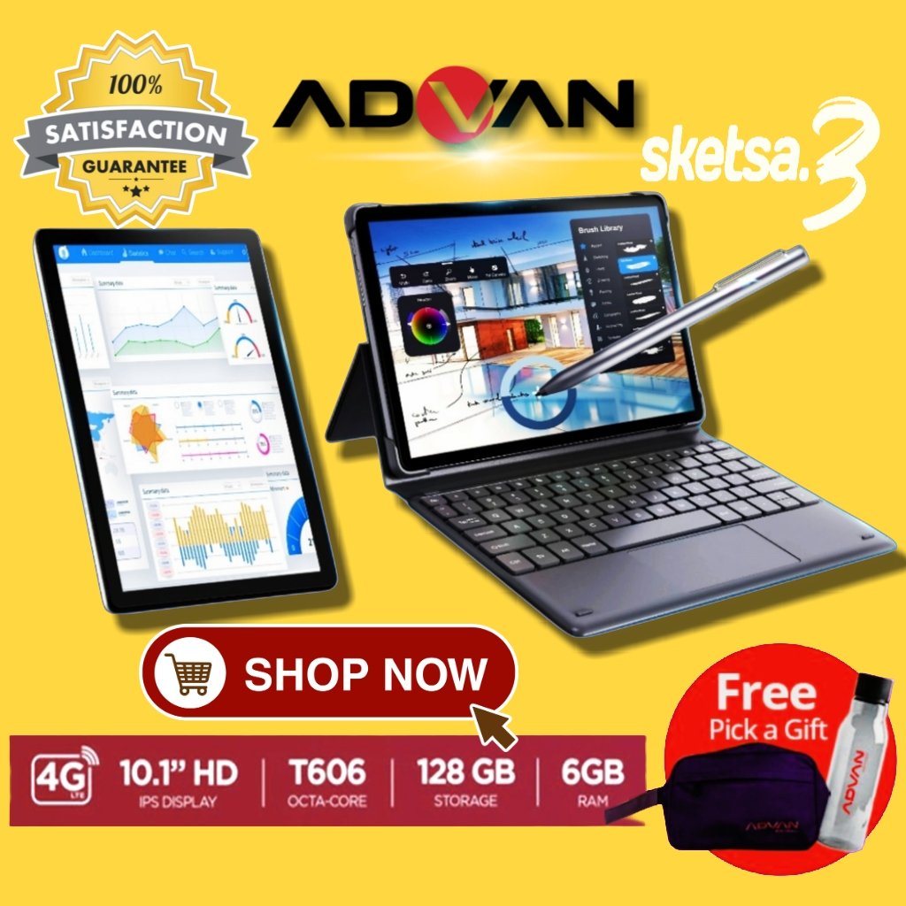Toko Jual Tab Advan Sketsa 3 Rekomended Singkawang