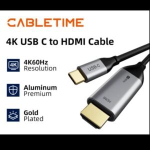 CABLETIME Kabel USB C 3.1 to HDMI