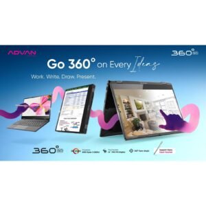 ADVAN 360 GO R3 3200 8GB 256GB SSD W11 14"FHD IPS TOUCH GREY