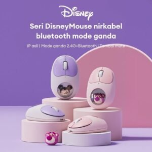 Disney QS-MS02 Wireless Bluetooth Silent Mouse Stable Connection Smart Sleep Long Battery Life Dual Mode 2.4G+BT 1200DP