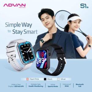 ADVAN Smartwatch S1a IPS Display 1.83" Touchscreen Waterproof IP68