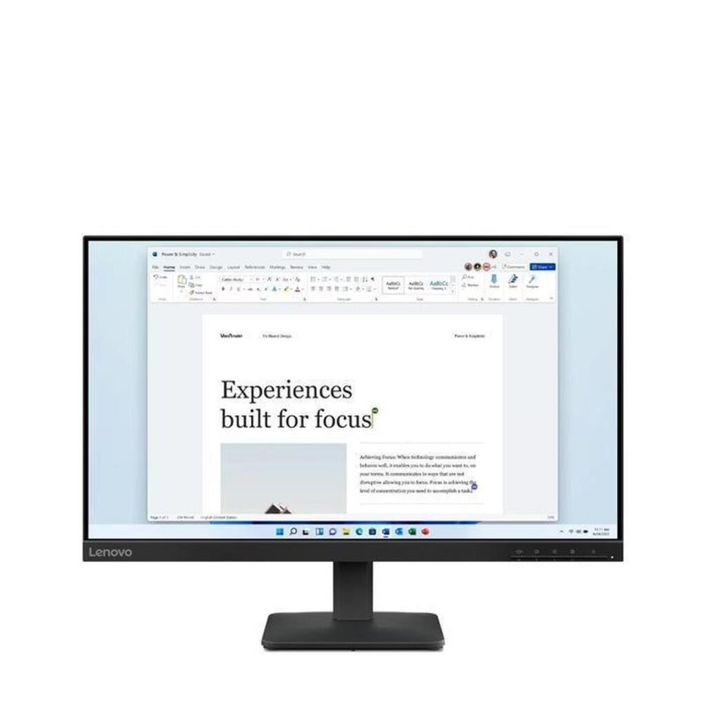 Monitor PC LED LENOVO L24 4E 24 Inch 100Hz 1 -