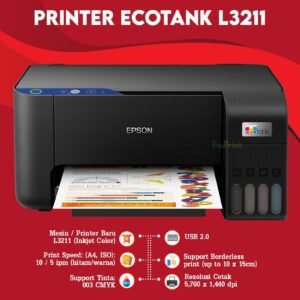 Printer Epson L3211-TKDN Printer Ink Tank All-in-One