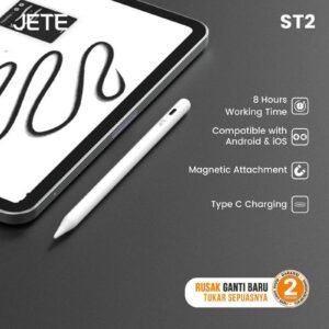 Stylus Pen JETE ST2 Universal Smart Pencil Touch Screen Magnetic Compatible For Tablet Android Samsung Huawei