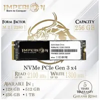 SSD NVME M.2 256GB IMPERION SSD NVMe M.2 PCIe Gen3