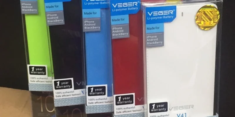 Rekomendasi Toko Jual Veger Power Bank 10000 mAh Original Garansi Resmi Harga Terbaik