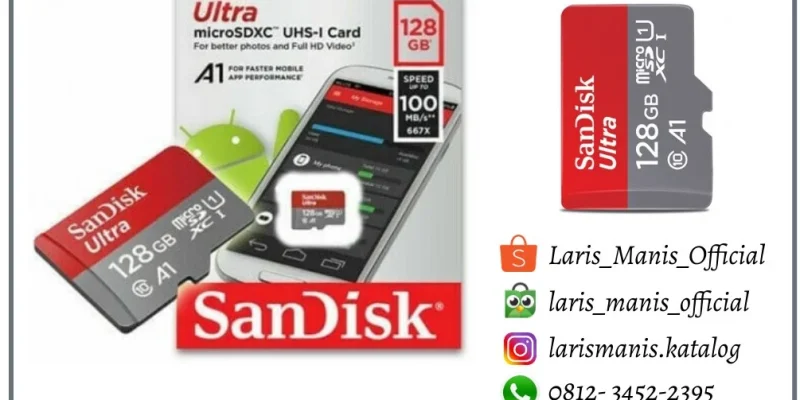 Rekomendasi SanDisk MicroSD Card 128GB Class 10 Terbaik & Paling Worth It 2026
